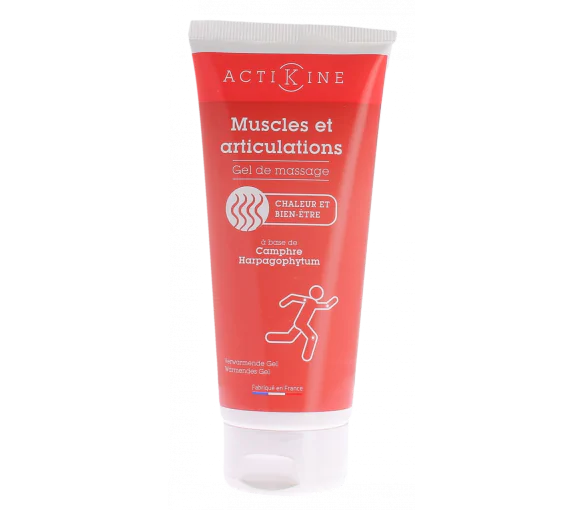 Actikine Gel de massage muscles et articulations Marque Verte - tube de 100ml