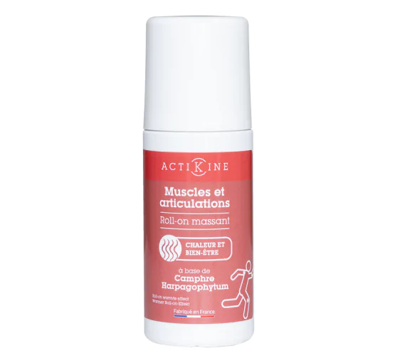 Actikine Roll-on massant muscles et articulations Marque Verte - roll-on de 60ml