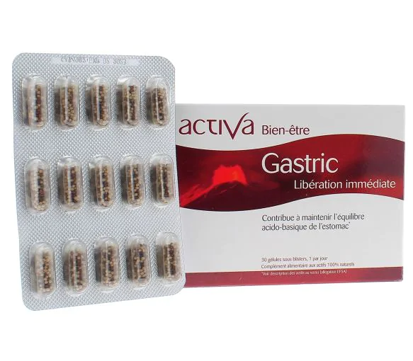 Activa bien-être Gastric - boîte de 30 gélules
