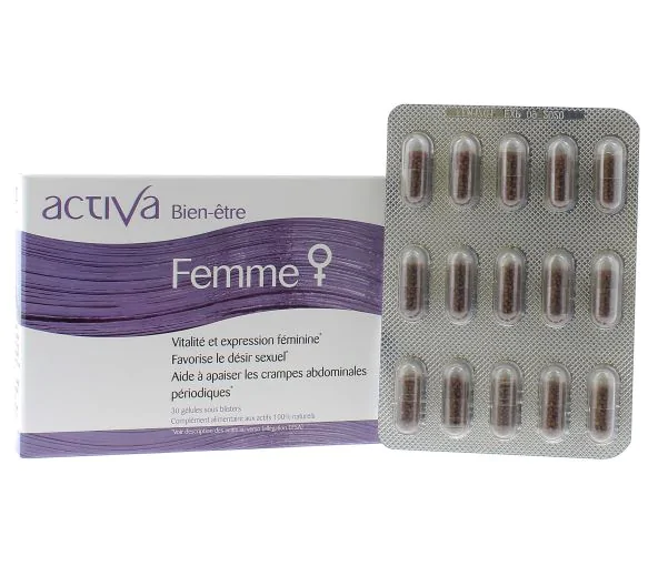 Activa bien-être femme - boîte de 30 gélules