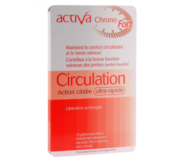 Activa Chrono Fort circulation - 15 gélules