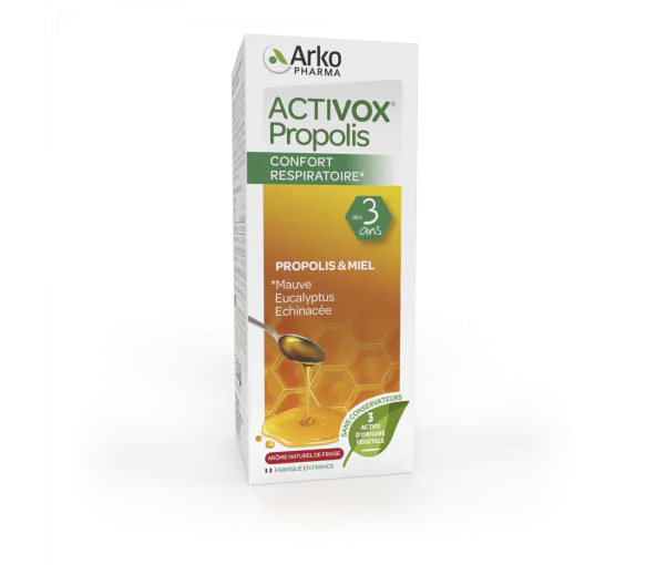 Activox Sirop propolis confort respiratoire Arkopharma - flacon de 140ml