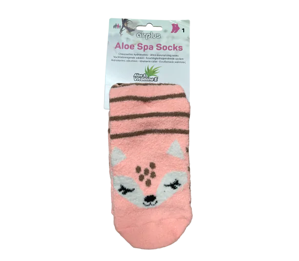 Aloe Spa Socks chaussettes hydratantes 36-41 animal Airplus - une paire de chaussettes
