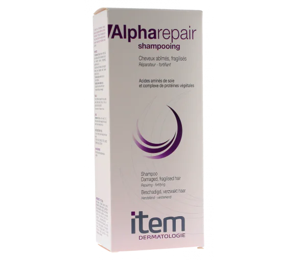 Alpharepair shampooing cheveux abîmés Item Dermatologie - tube de 200ml