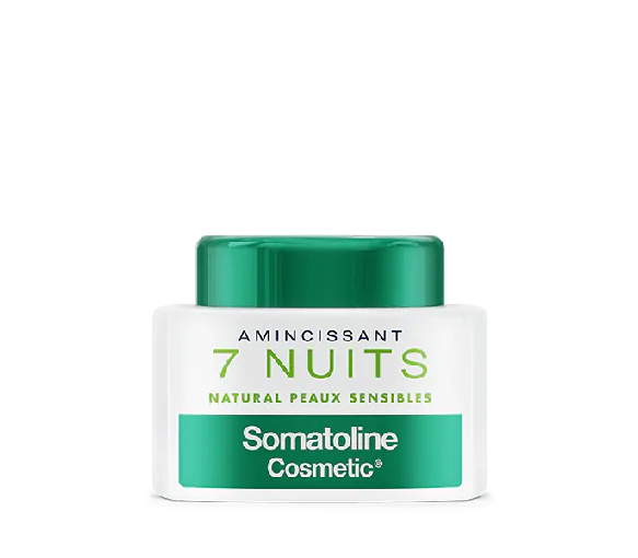 Amincissant 7 Nuits Gel-crème natural peaux sensibles Somatoline Cosmetic - pot de 400 ml