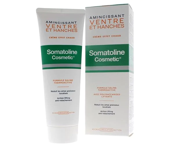 Amincissant ventre et hanches crème effet chaud Somatoline Cosmetic - tube de 250 ml