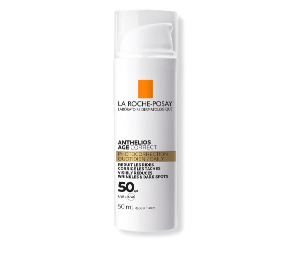 Anthelios Age Correct Soin Quotidien SPF 50 La Roche-Posay - flacon-pompe de 50ml