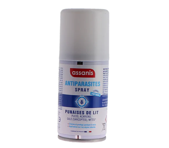 Anti-parasites spray punaises de lit Assanis - spray de 75ml