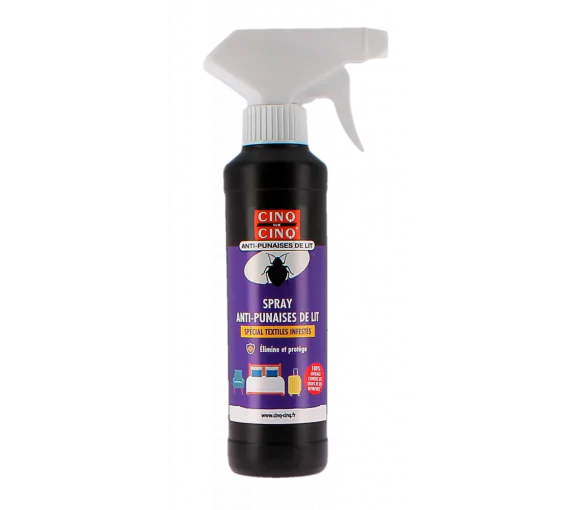 Anti-punaises de lit Cinq sur Cinq - spray de 250ml