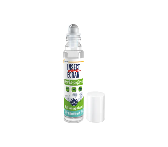Après-piqûres roll-on apaisant effet froid bio Insect Écran - roll-on de 15ml