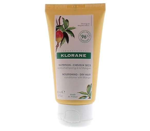 Après-shampoing cheveux secs à la mangue Klorane - tube de 50 ml