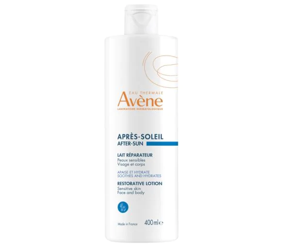 Après-soleil Lait réparateur Avène - flacon-pompe de 400 ml