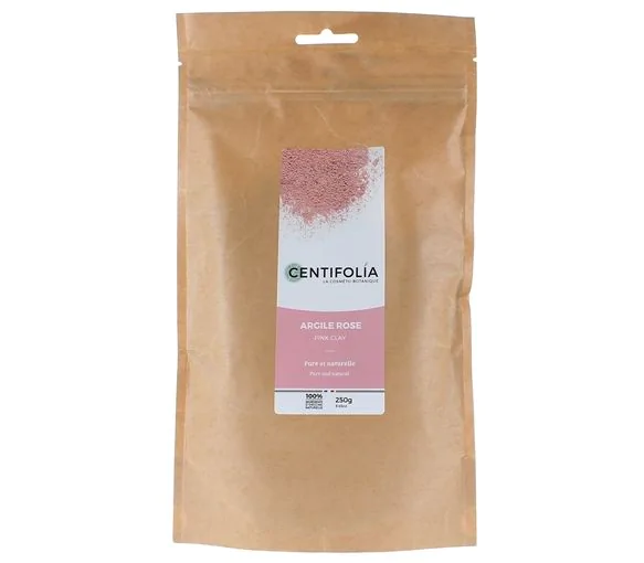 Argile rose Centifolia - sachet de 250g