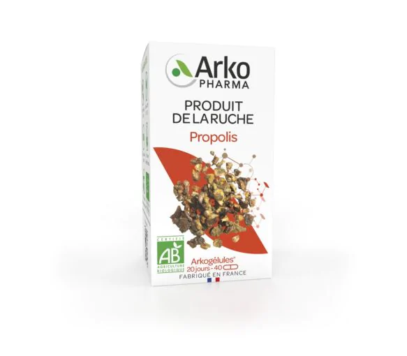Arkogélules Propolis bio Arkopharma - boite de 40 gélules