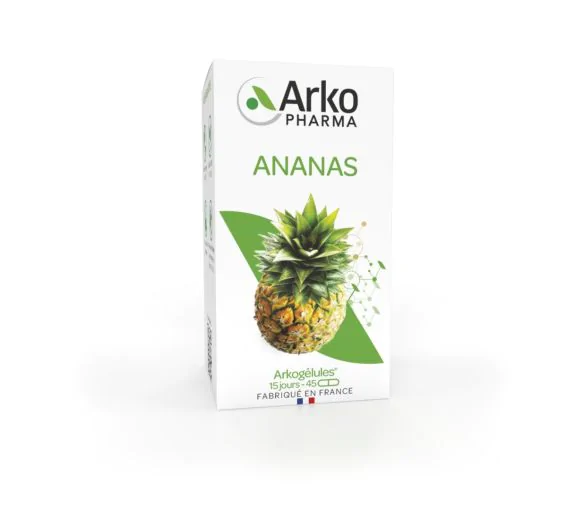 Arkogélules Ananas Arkopharma - boîte de 45 gélules