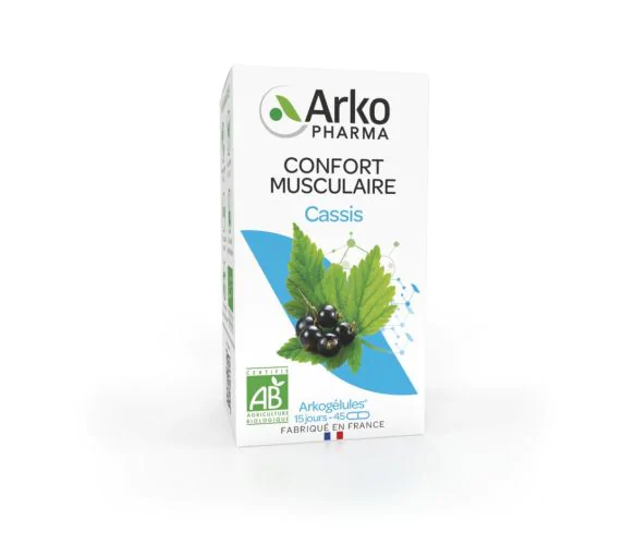 Arkogélules Cassis bio Arkopharma - boite de 45 gélules