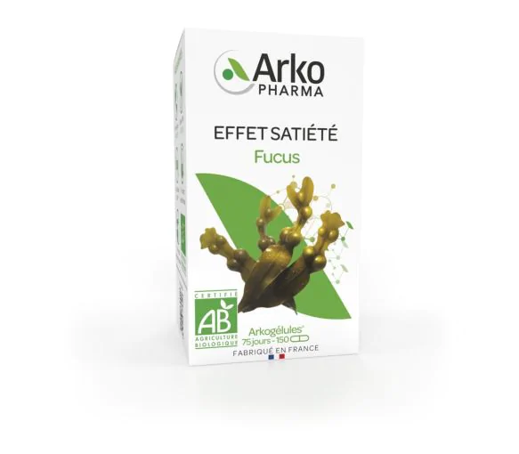 Arkogélules Fucus bio Arkopharma - boite de 150 gélules