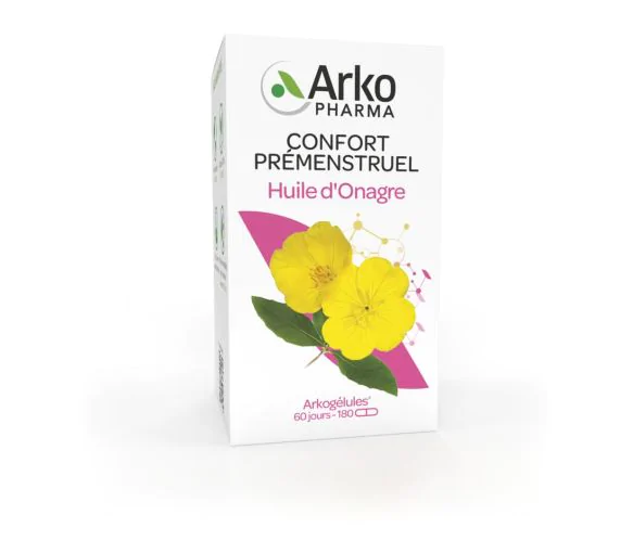 Arkogélules Huile d'Onagre Arkopharma - boîte de 180 gélules