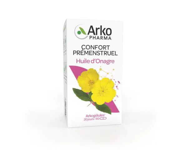 Arkogélules Huile d'onagre Arkopharma - boîte de 60 gélules