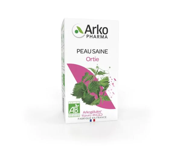 Arkogélules Ortie bio Arkopharma - boite de 45 gélules