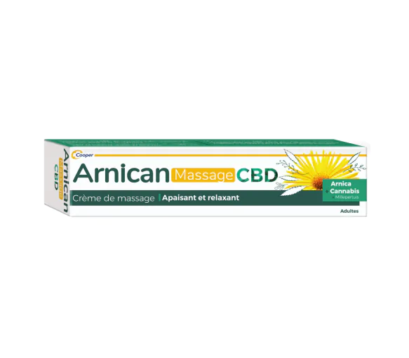 Arnican Massage CBD Crème de massage Cooper - tube de 60ml