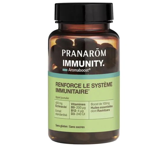 Aromaboost Immunity immunité Pranarôm - pot de 60 capsules