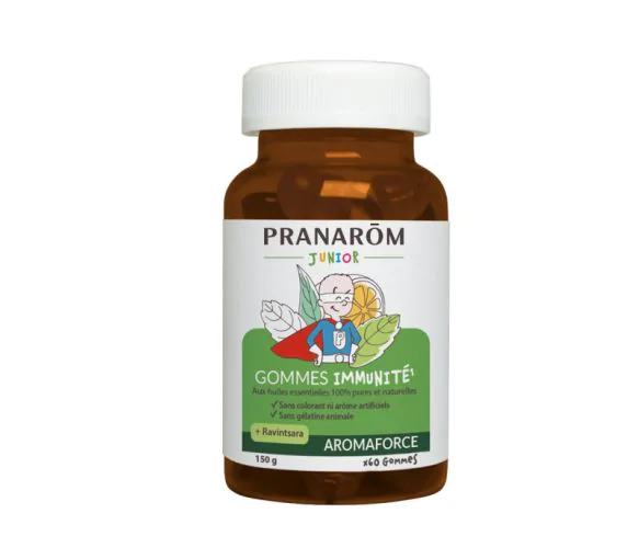 Aromaforce Immunité junior Pranarôm - pot de 60 gommes