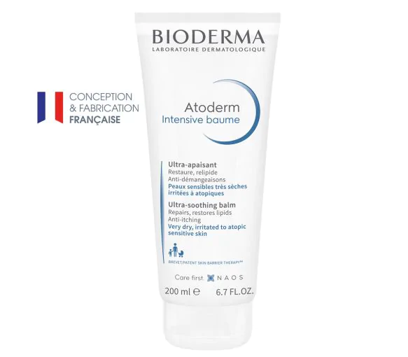 Atoderm Intensive Baume Ultra-apaisant Bioderma - tube de 200 ml
