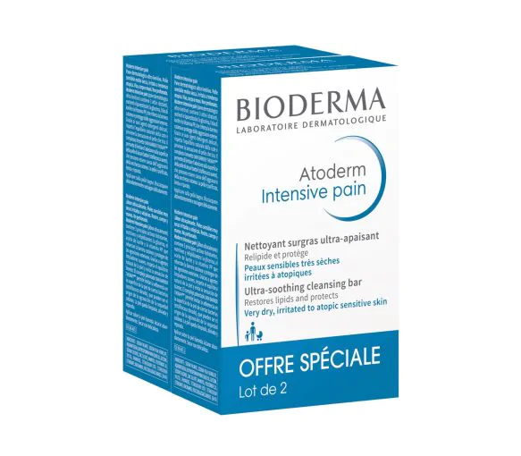 Atoderm pain surgras Bioderma - lot de 2 x 150 g