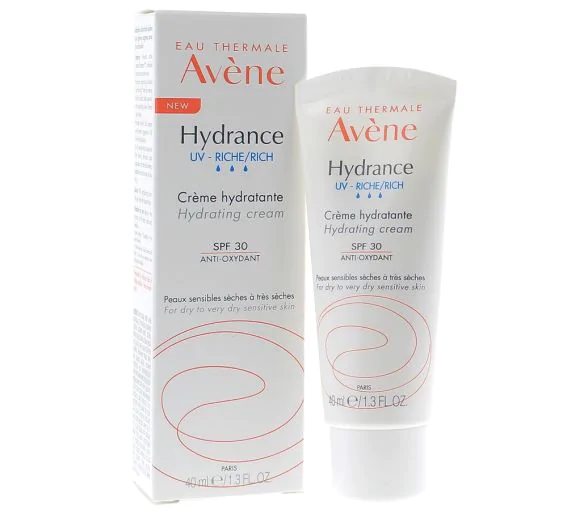 Hydrance émulsion riche hydratante UV spf 30 Avène - tube de 40 ml