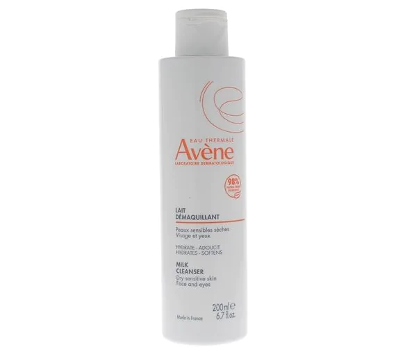 Lait démaquillant douceur Avène - flacon de 200 ml