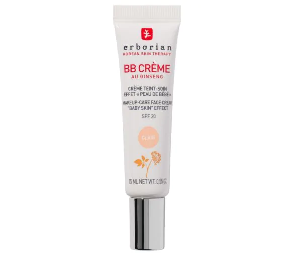 BB Crème au Ginseng teinte clair Erborian - tube de 15 ml