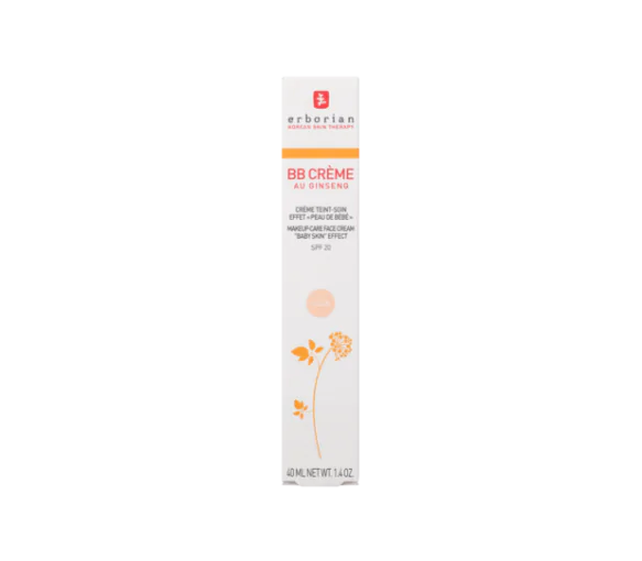 BB Crème au Ginseng teinte clair Erborian - tube de 45 ml