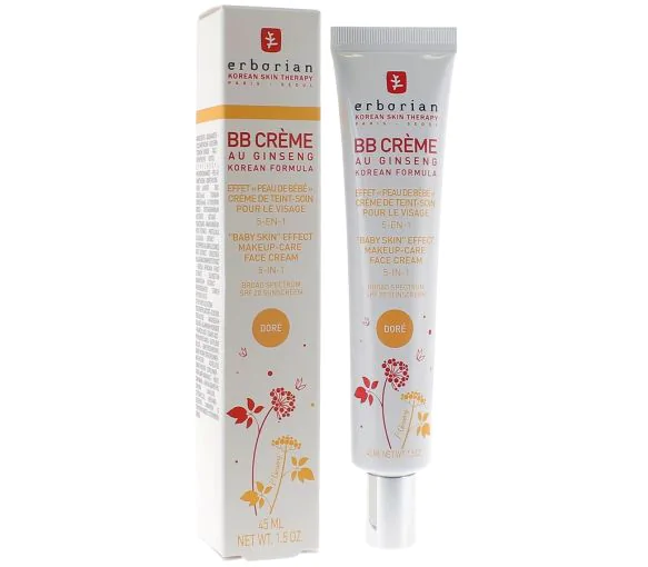 BB crème au ginseng teinte doré  Erborian - tube de 45 ml