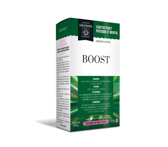 Boost Dayang - boîte de 20 comprimés