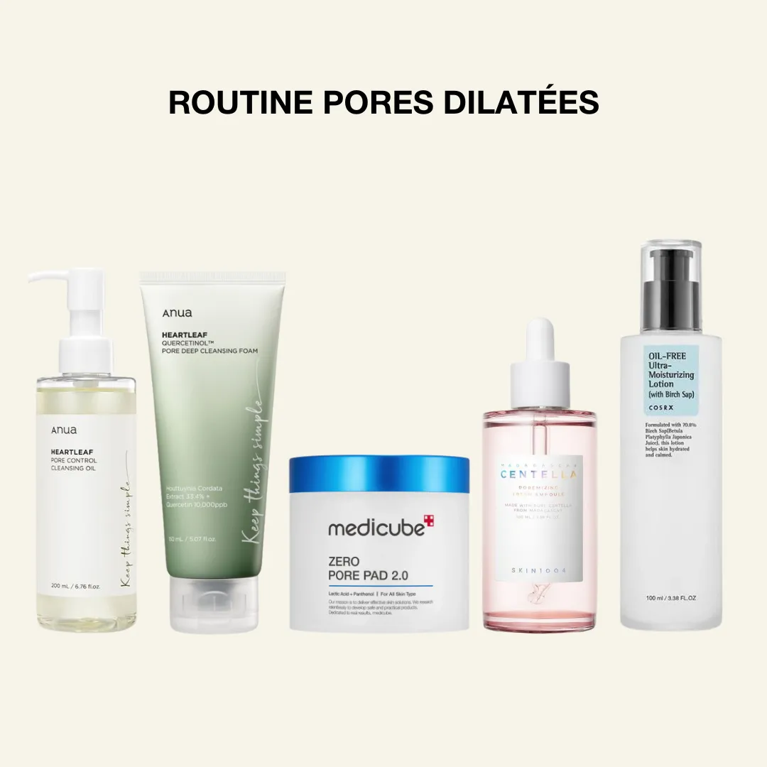 Routine Pores Dilatées