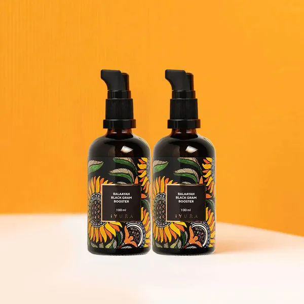 Balaayah  Booster de Gramme Noir-Lot de 2