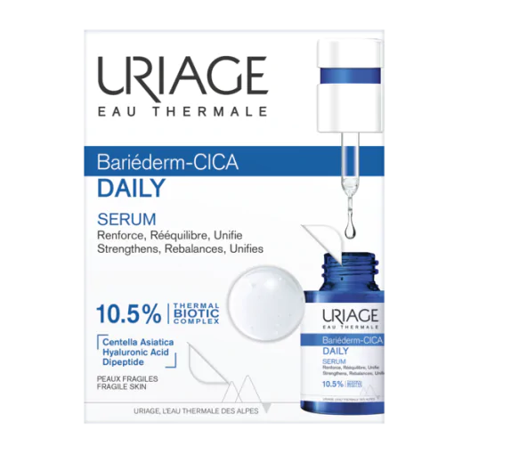 Bariéderm-Cica Daily sérum Uriage - flacon de 30 ml