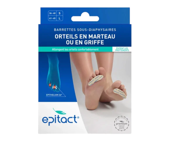 Barrettes sous-diaphysaires L Epitact - une paire