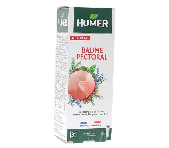 Baume pectoral Humer - tube de 30ml