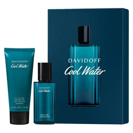 Davidoff Cool Water 40 Ml Gift Set Eau de Toilette Unisexe
