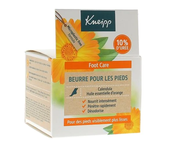 Beurre pour les pieds Calendula Orange Kneipp - pot de 100ml