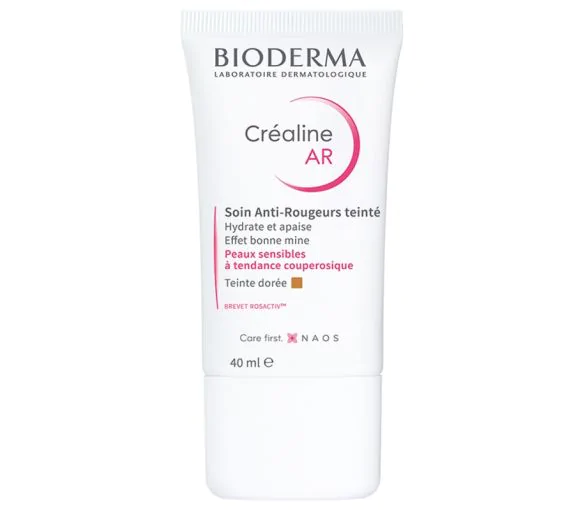 Créaline AR soin Anti-Rougeurs teinté Bioderma - tube de 40 ml