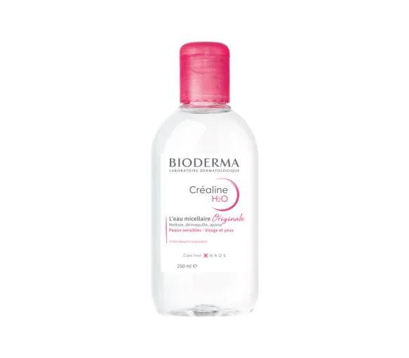 Eau micellaire Créaline H2O Bioderma - flacon de 250 ml
