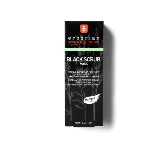 Black Scrub Mask Erborian - tube 50 ml