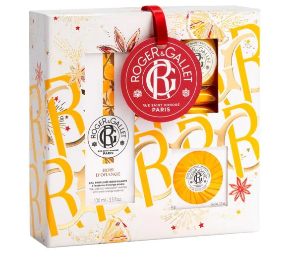 Bois d'orange Coffret rituel parfumé Roger & Gallet - coffret de 3 produits