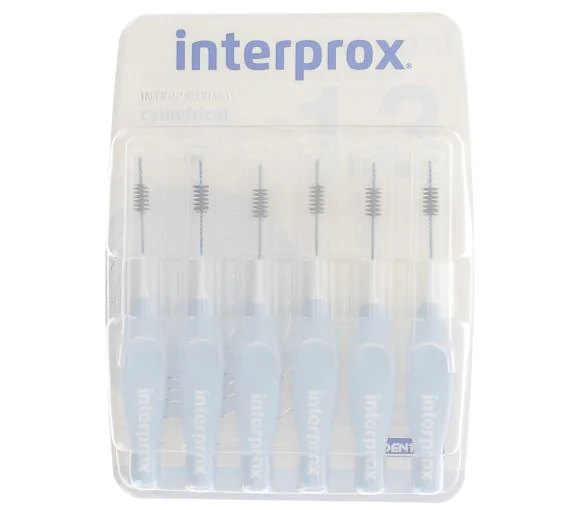Brossettes interdentaires interproximal cylindrical iso 4 bleu Crinex - 6 brossettes