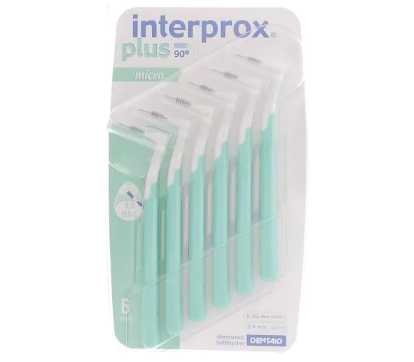Brossettes interdentaires micro interprox plus vertes Crinex - 6 brossettes