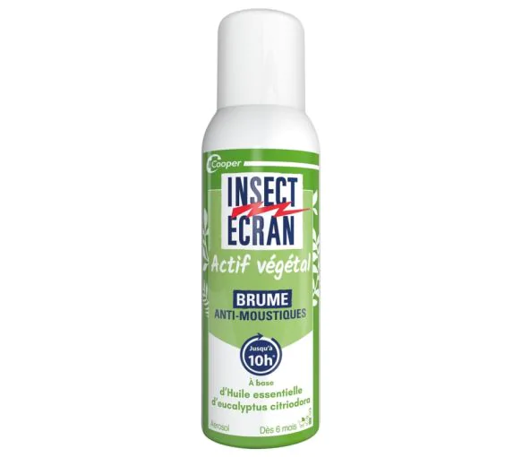 Brume anti-moustiques actif végétal Insect Ecran - aérosol de 100ml