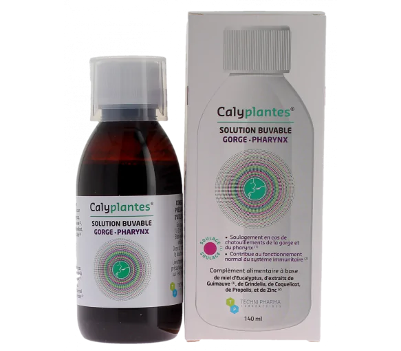 Calyplantes solution buvable gorge - flacon de 140ml